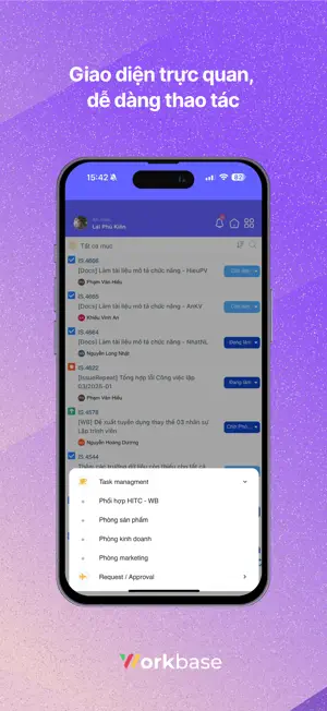 Workbase screenshot 2