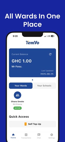 Temvo App screenshot