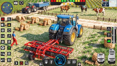 Tractor Driving Farming Games Screenshot