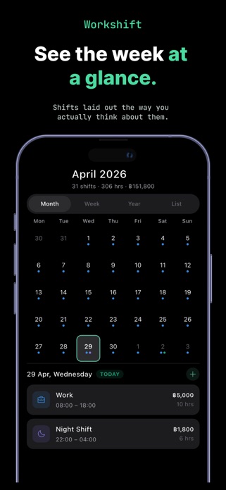Shift Calendar - Work Planner Screenshot 6 of 9