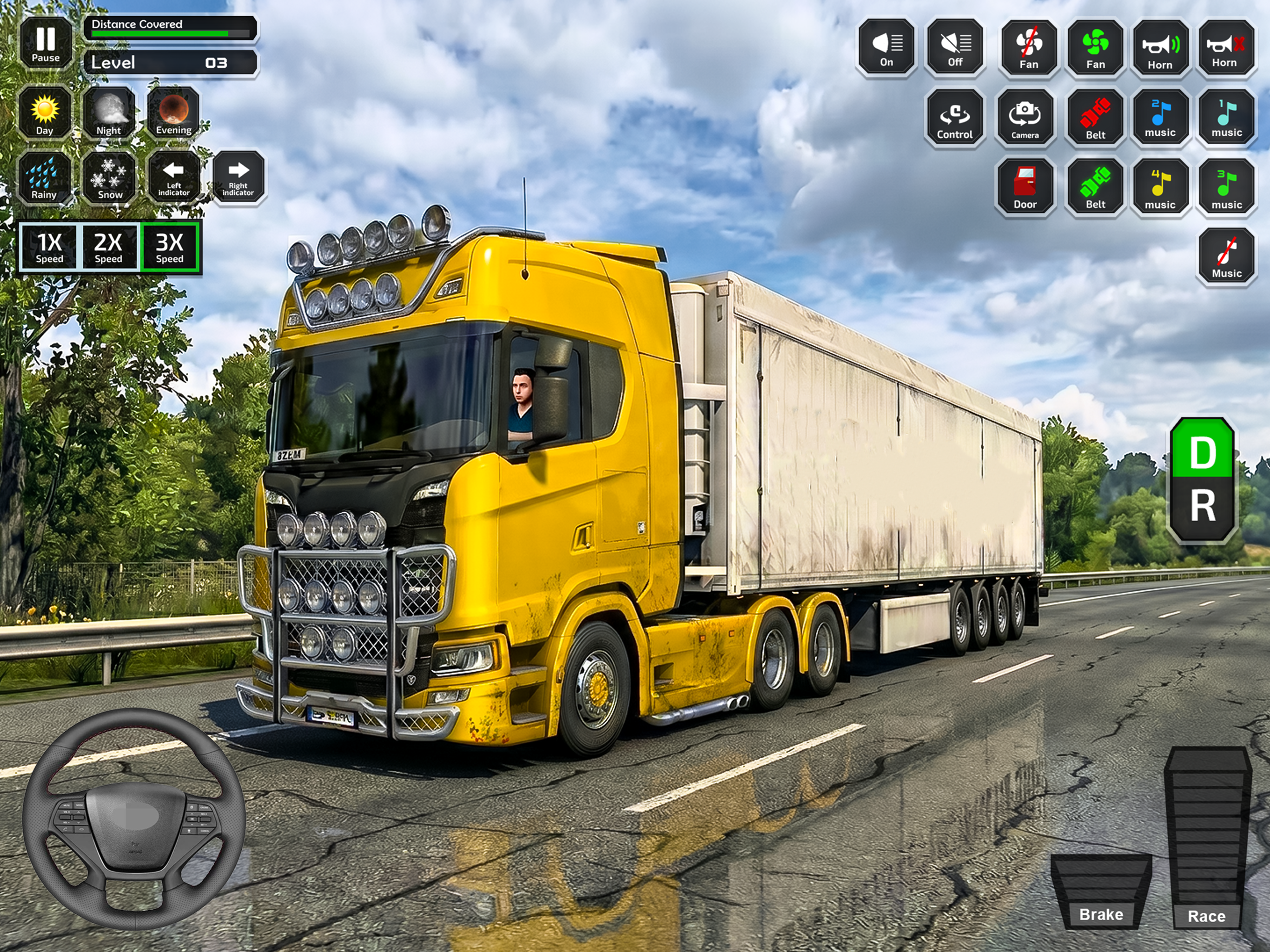 Us Truck Simulation Game 3D