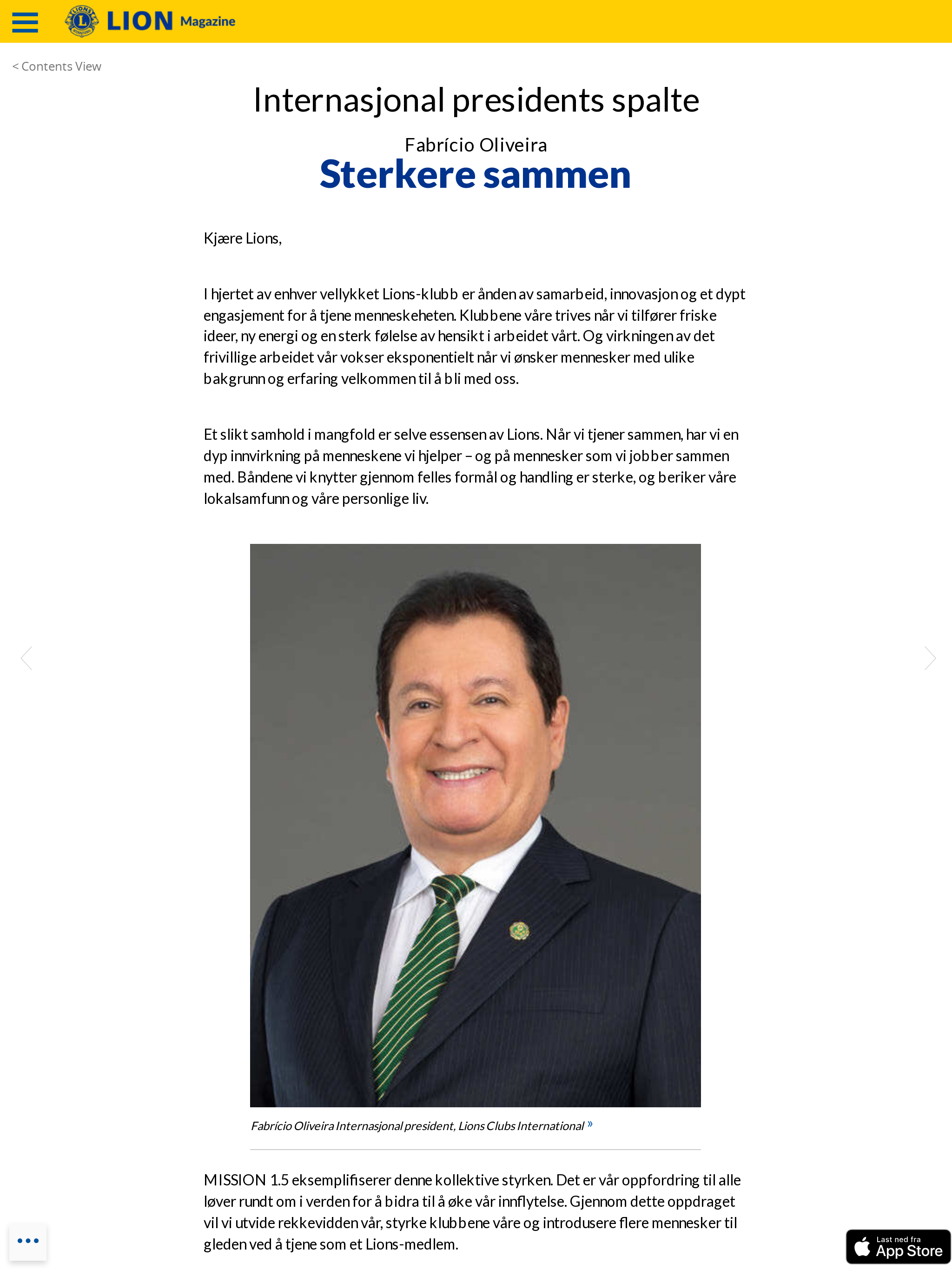 LION Magazine Norge