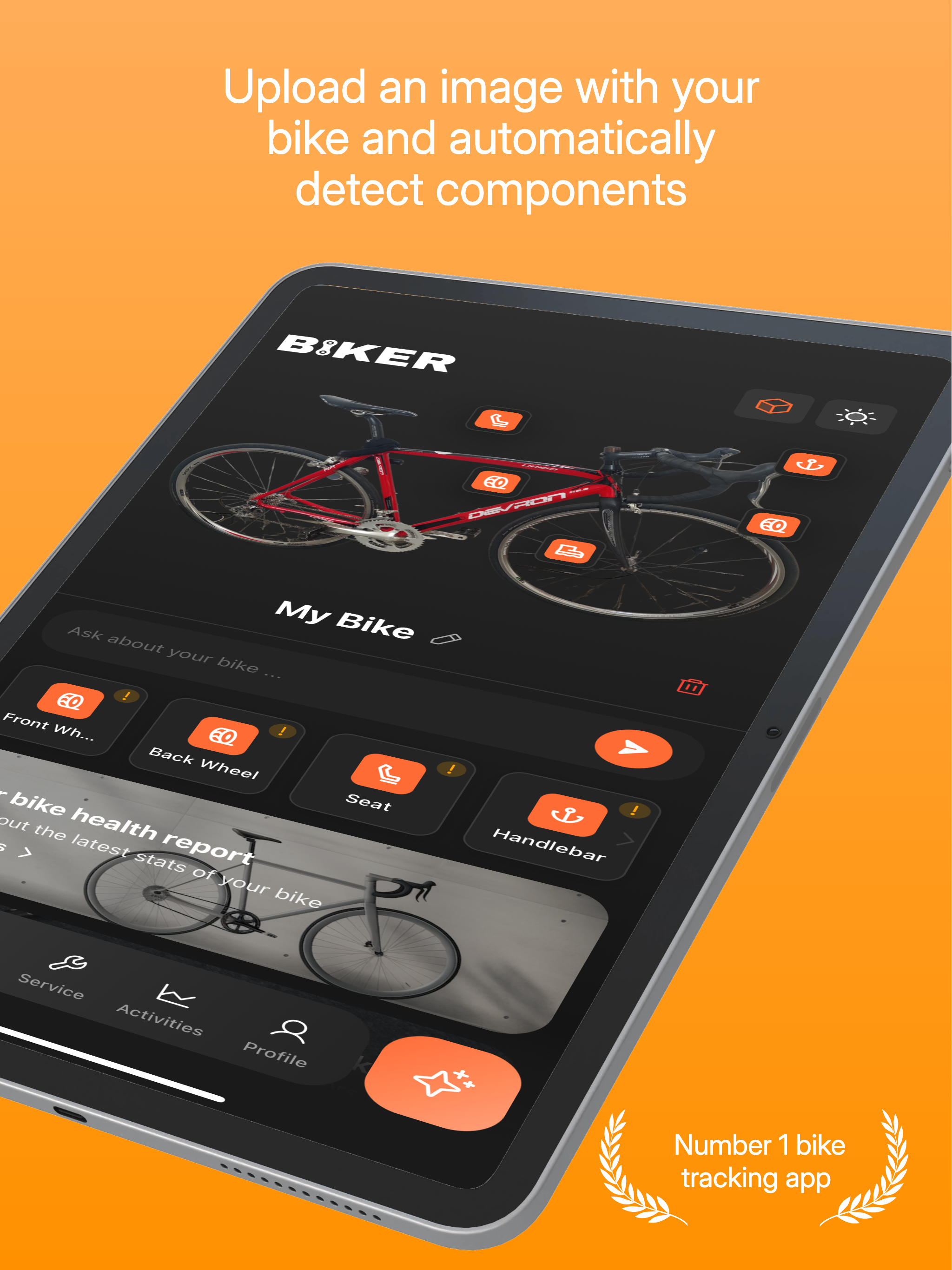 Biker: Bicycle Garage Tracker