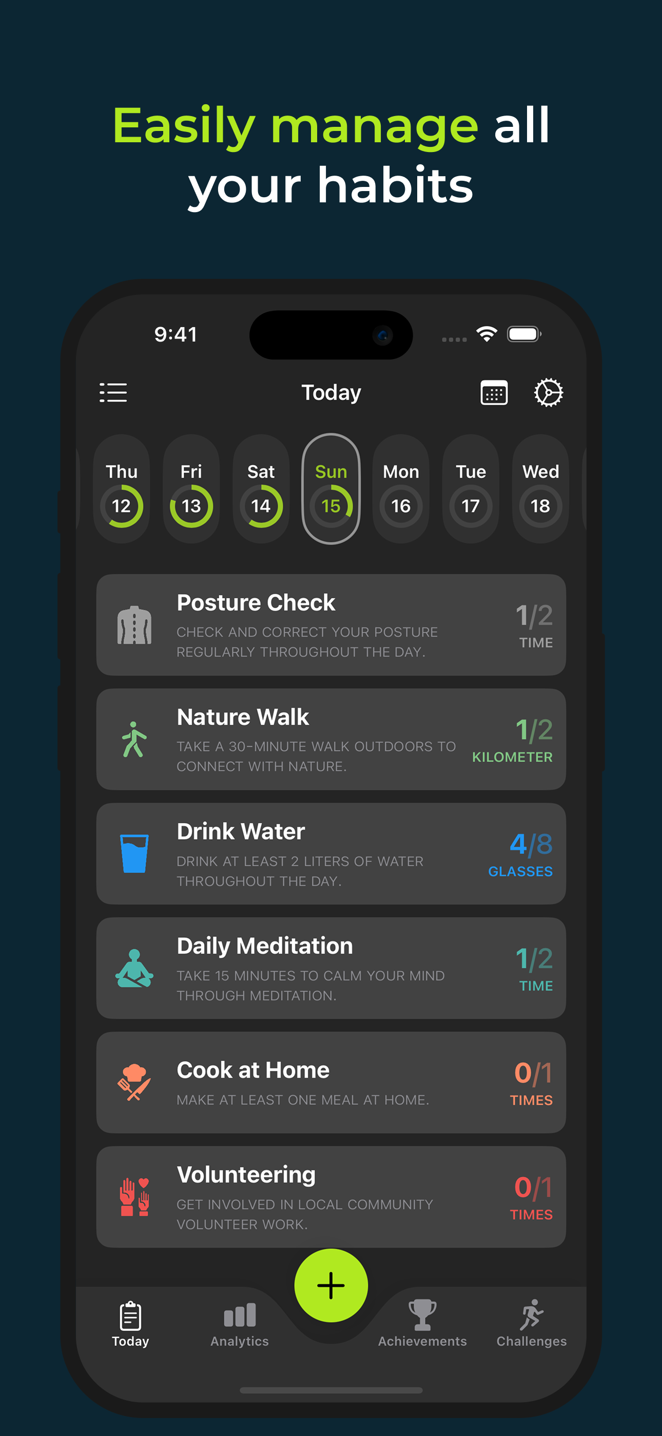 Habit Tracker: Daily Routine