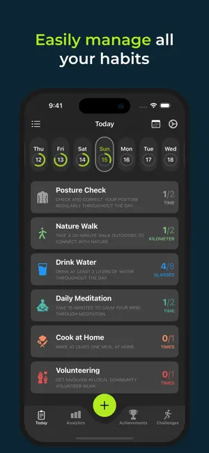 Habit Tracker: Daily Routine screenshot 1