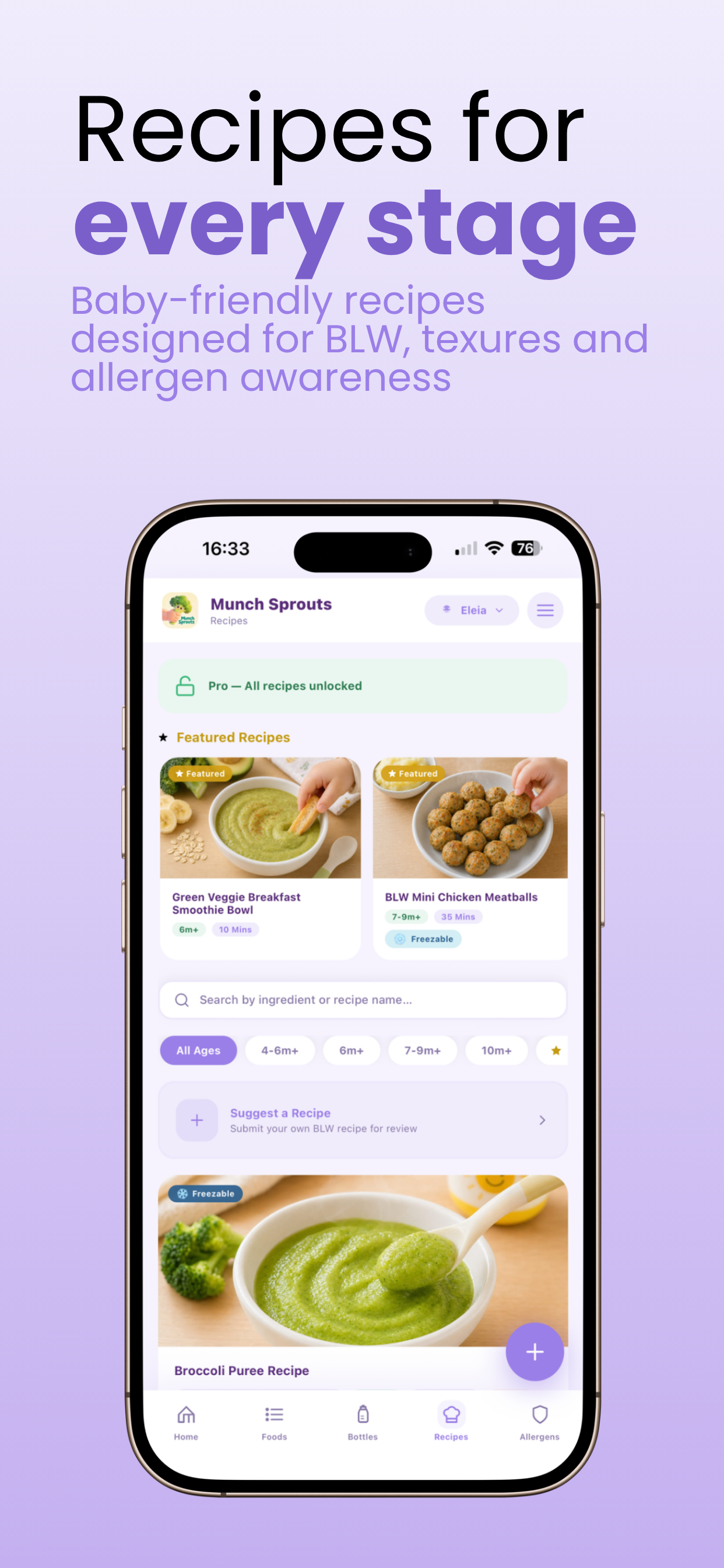 Munch Sprouts: Baby Tracker screenshot 7