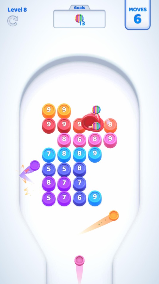 #5. Bubble Bump'n'Break (iOS) 由: Bugbomb