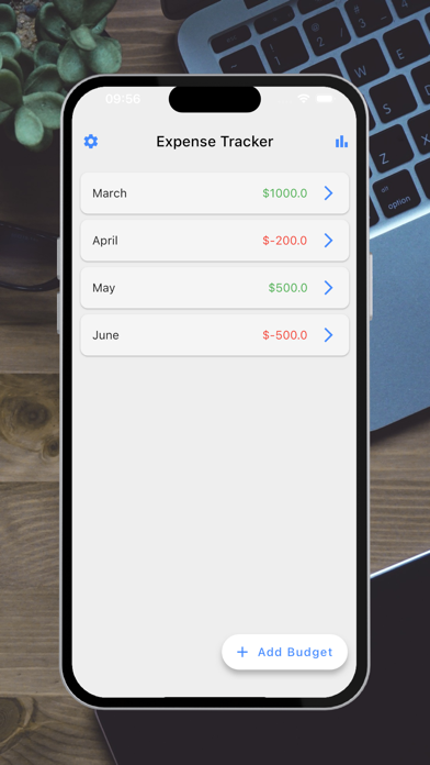 Expense Tracker & Budget Plan Screenshot