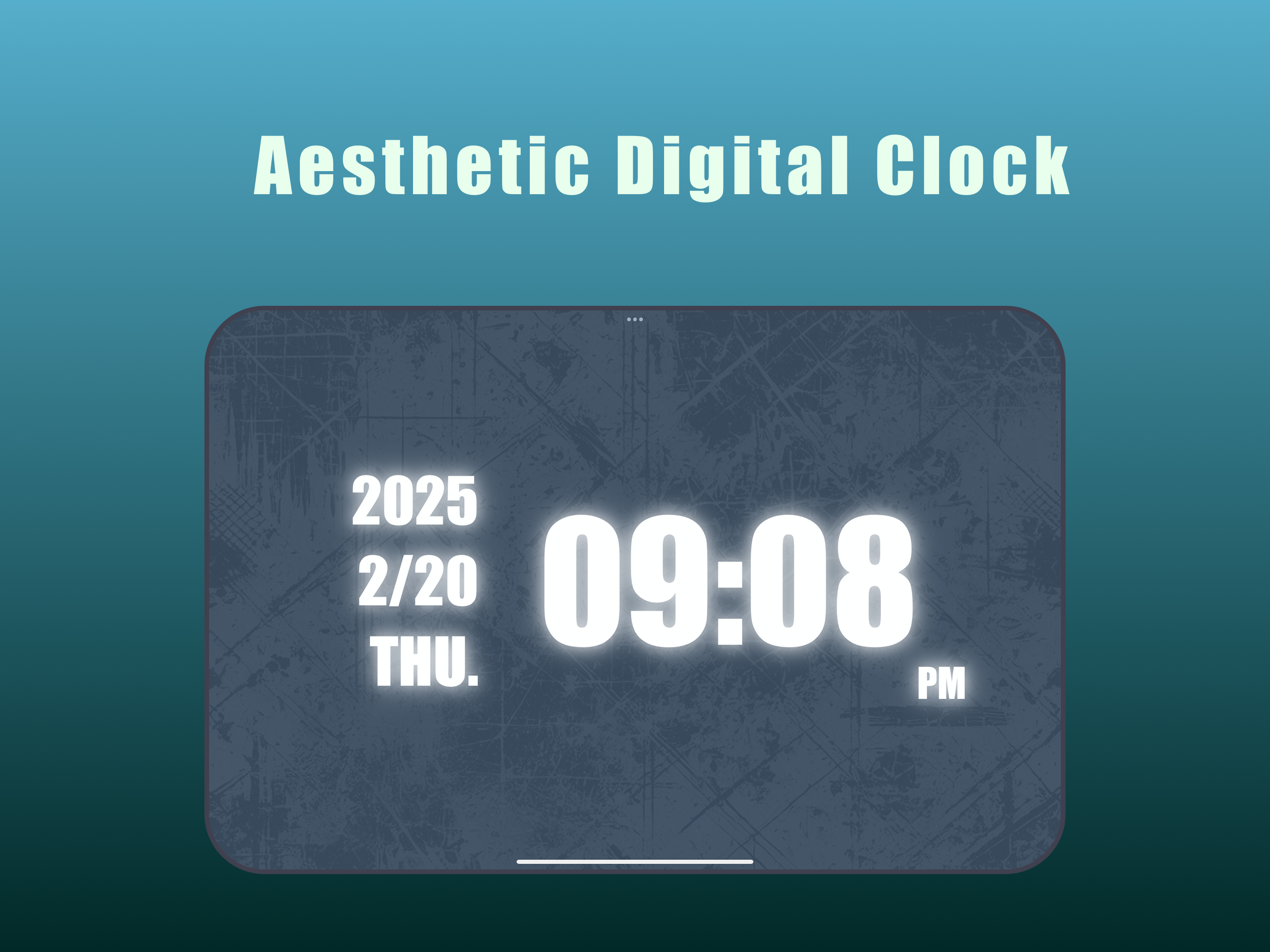 WatchMe The Desk Clock