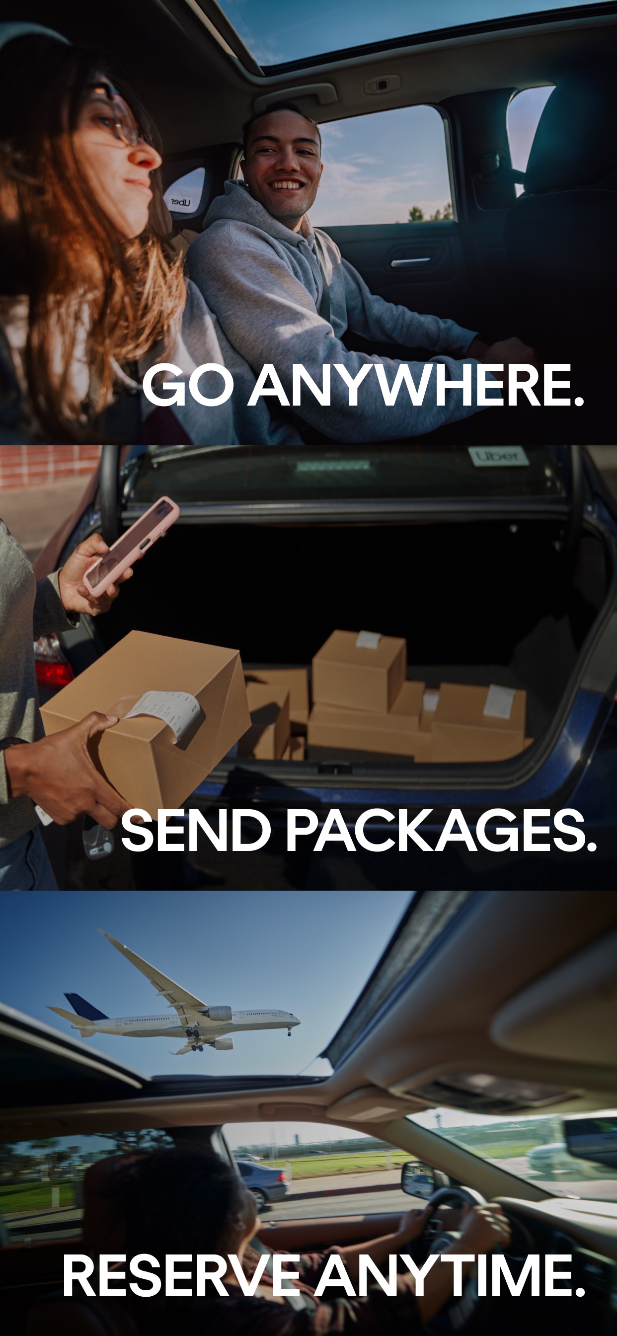 Uber - Request a ride screenshot 1