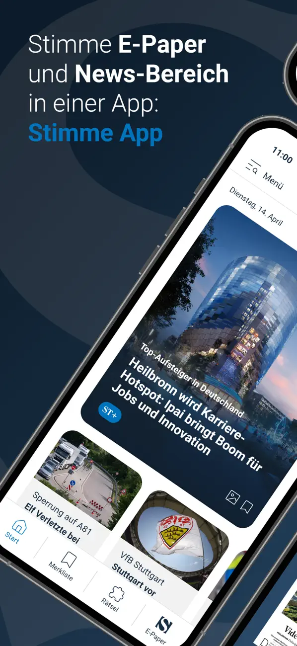 Screenshot #1 pour Stimme App