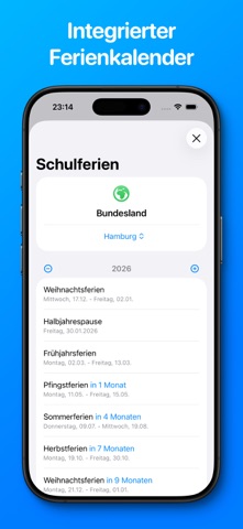 iSchool - Schulplaner Screenshot 7 of 8