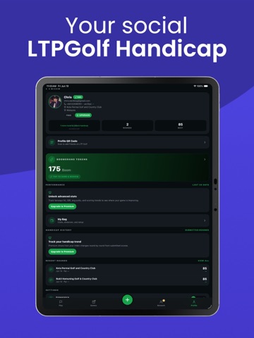 LTPGolf iPad screenshot 4