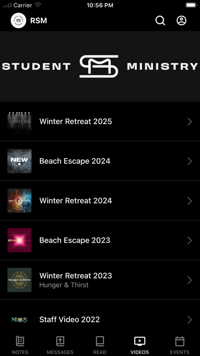 Riverside Student Ministry Screenshot