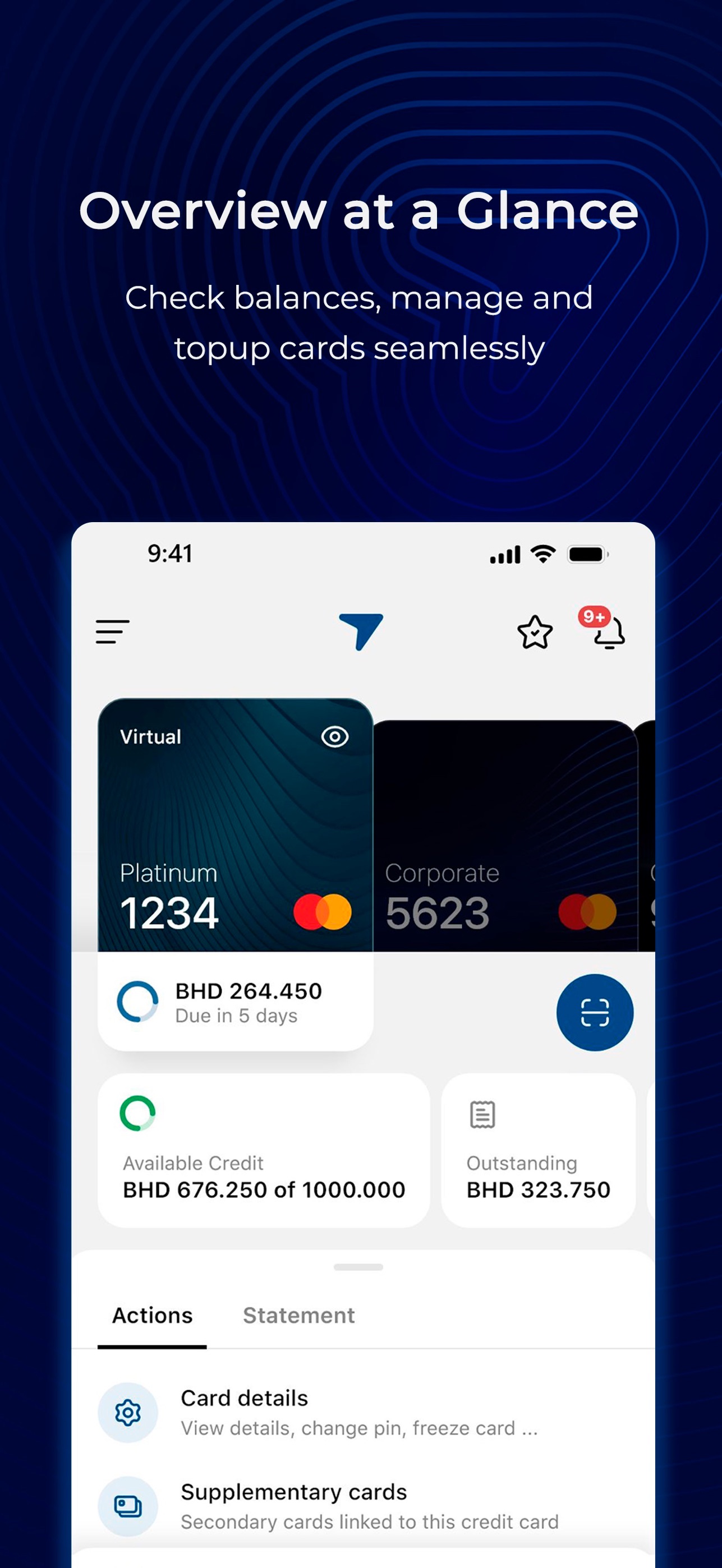 Screenshot 1 of CrediMax Digital