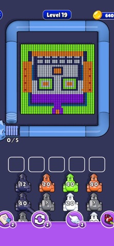 Pixel Loop Color Shooter Screenshot 3 of 5