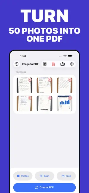 Photo to PDF: Scanner screenshot 3