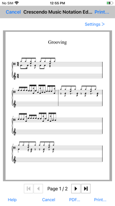 Crescendo Masters Edition screenshot 4