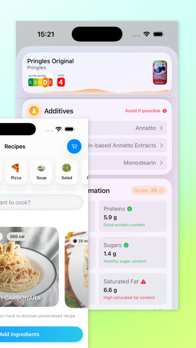 Screenshot #3 pour Food Scan – Recettes & Minceur