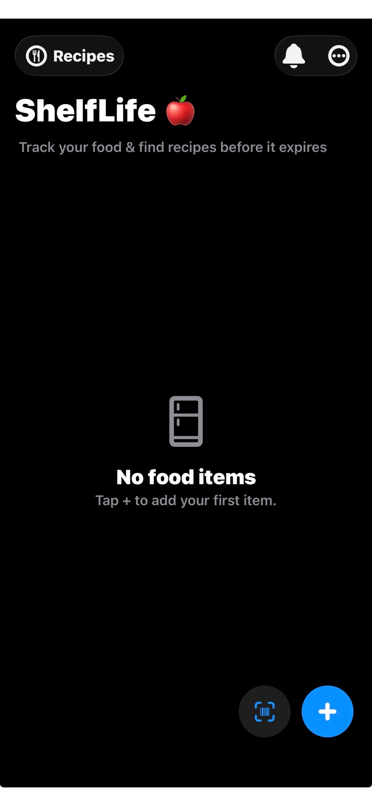 ShelfLife: Food Tracker
