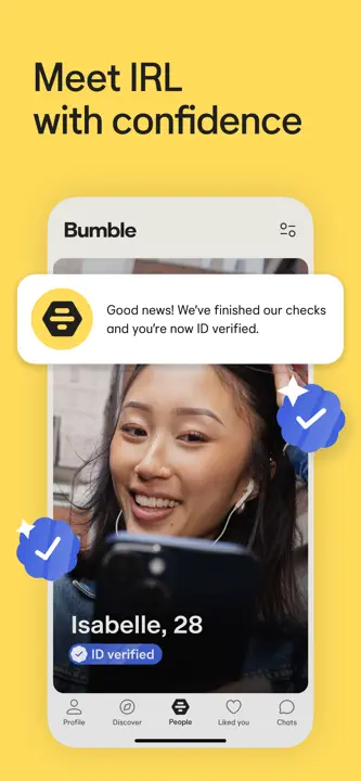 Bumble Dating App: Screenshot 8 von 8