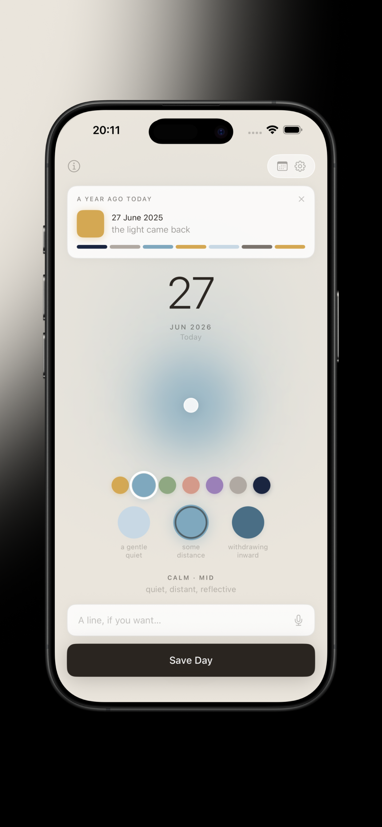 QuietDay: Daily Color Journal