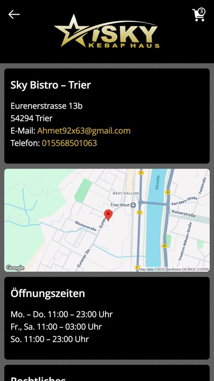Sky Bistro Kebap Trier screenshot-3