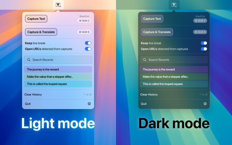 App screenshot
