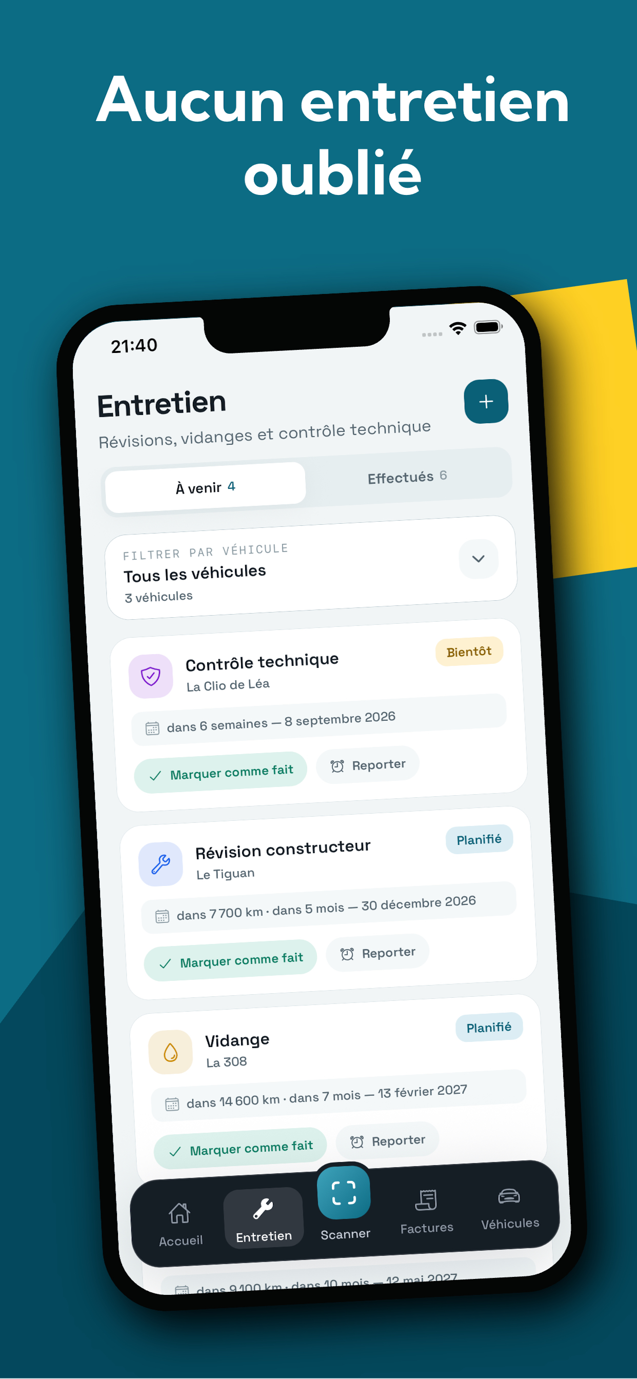 Kiloméo – Entretien auto IA screenshot 3