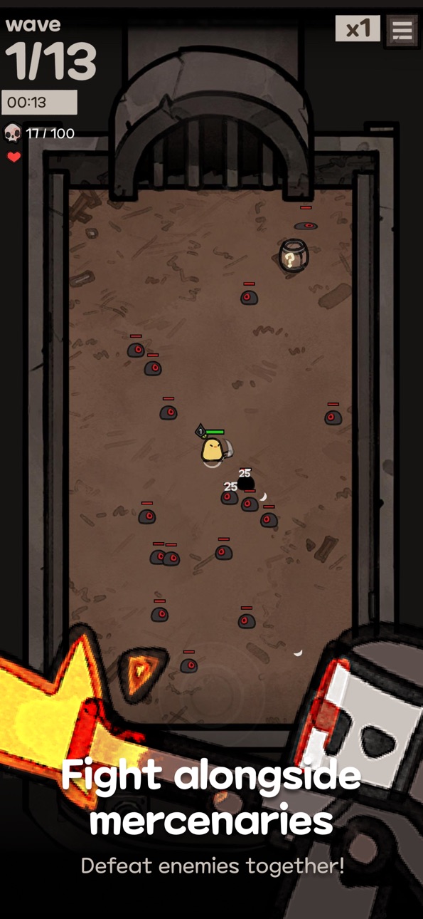 UnderGuild: Offense iOS Mod IPA screenshot 3 - iOS game interface