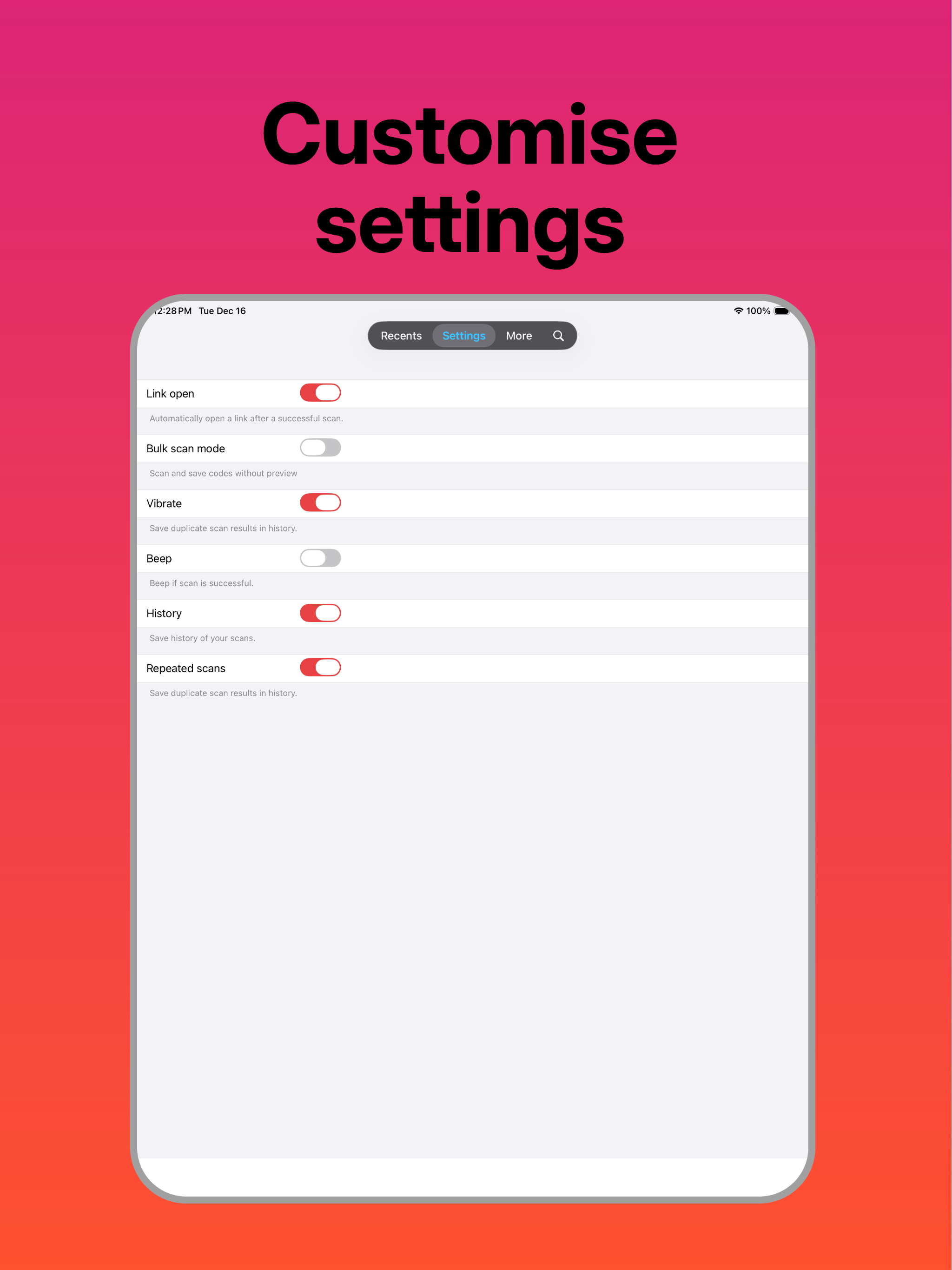 Find Barcode-scanner