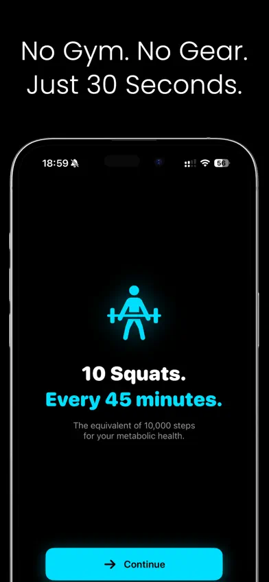 Squats Every 45 Minutes screenshot 5