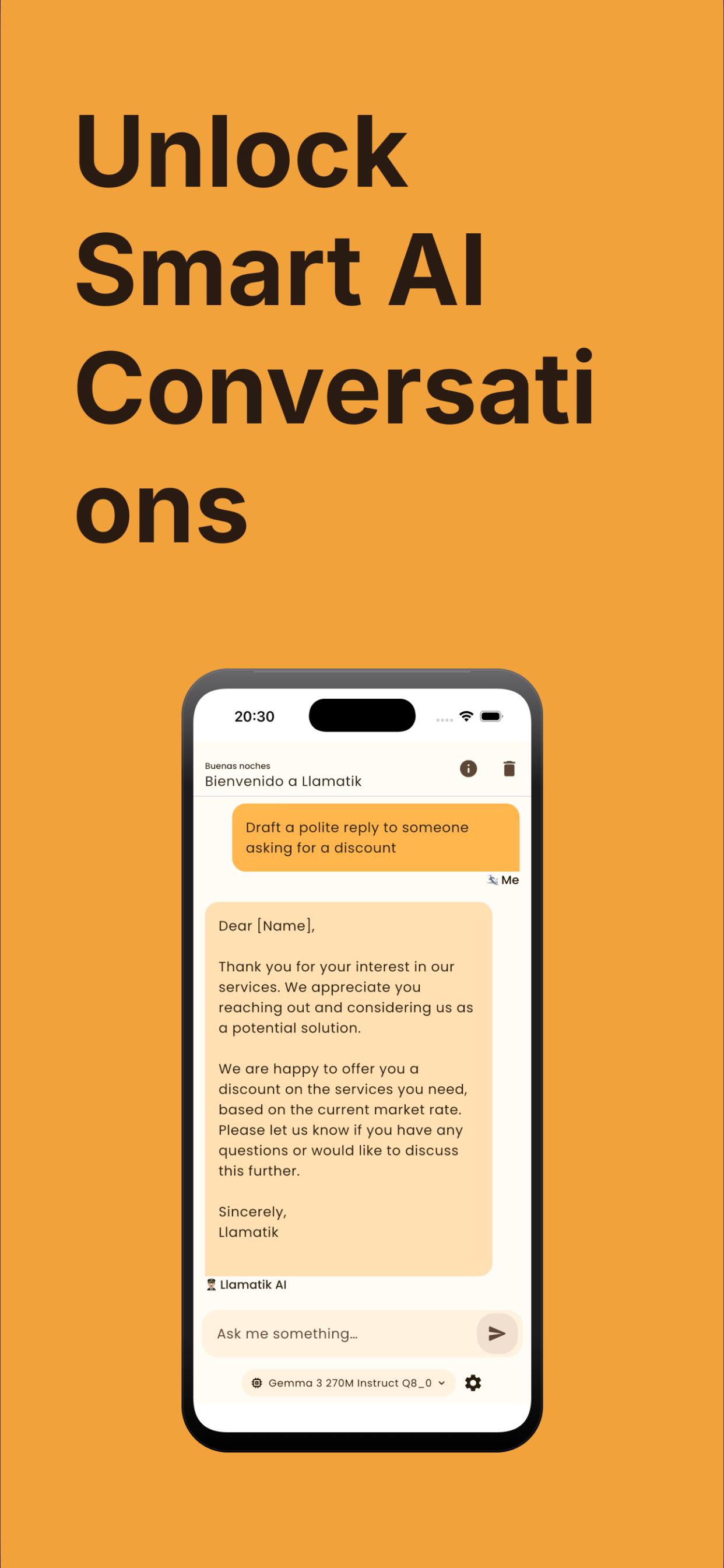 Llamatik - Local AI Chatbot