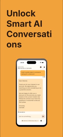 Llamatik - Local AI Chatbot screenshot