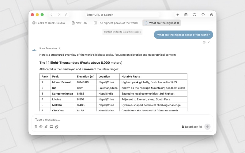 App screenshot