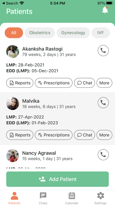 GyneAssist Screenshot