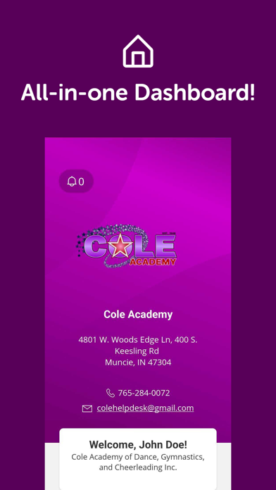 Cole Academy Screenshot