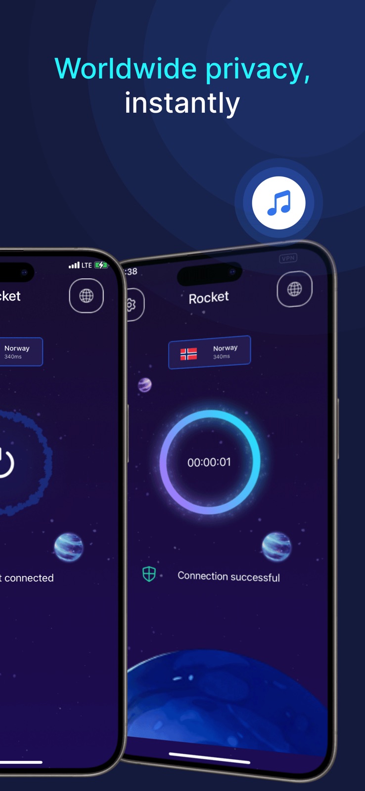 VPN -Super Rocket buck Hit iphone screenshot 3
