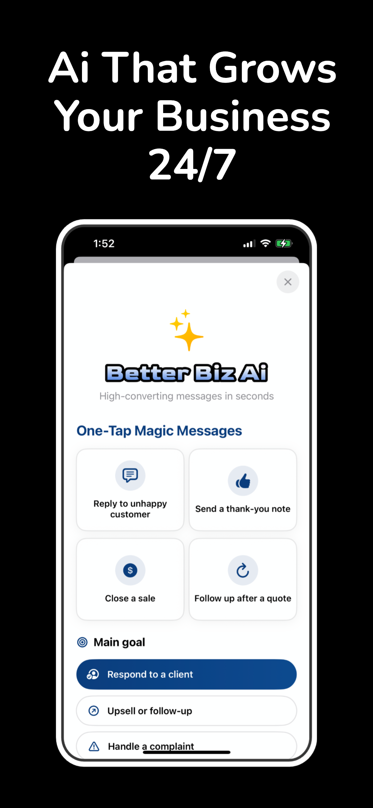 Better Biz Ai screenshot 3