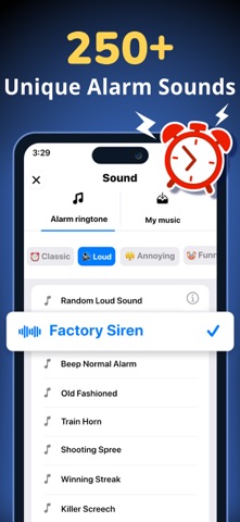 Alarm Clock ◎ iPhone screenshot