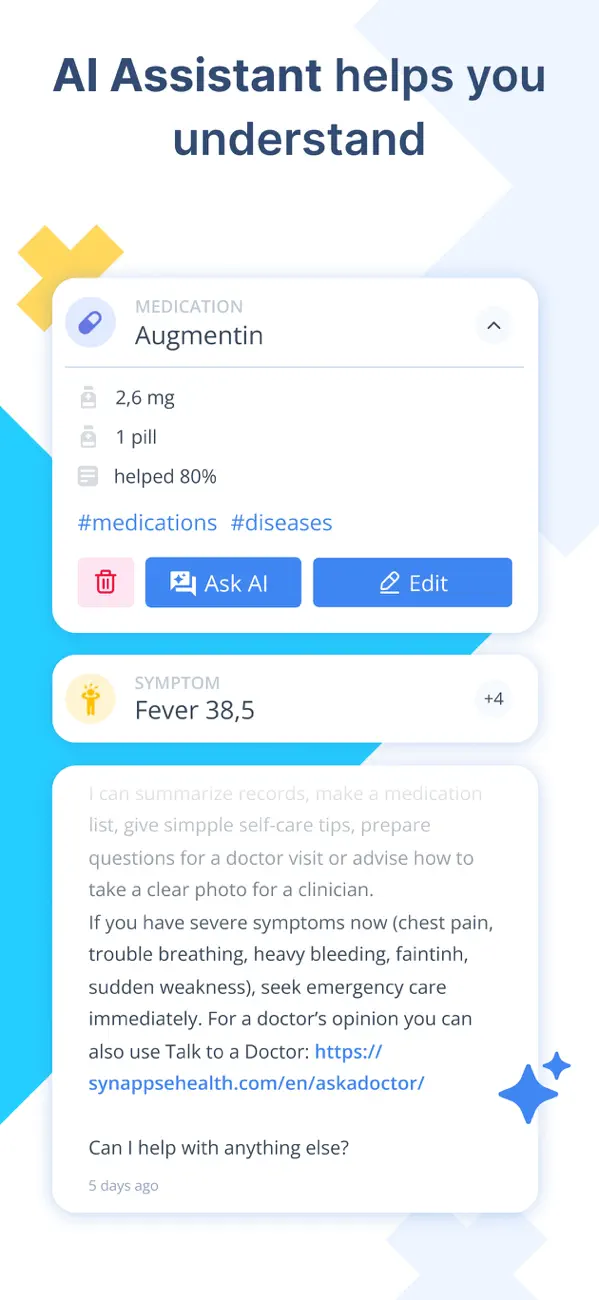 Screenshot #2 pour Electronic Health Records