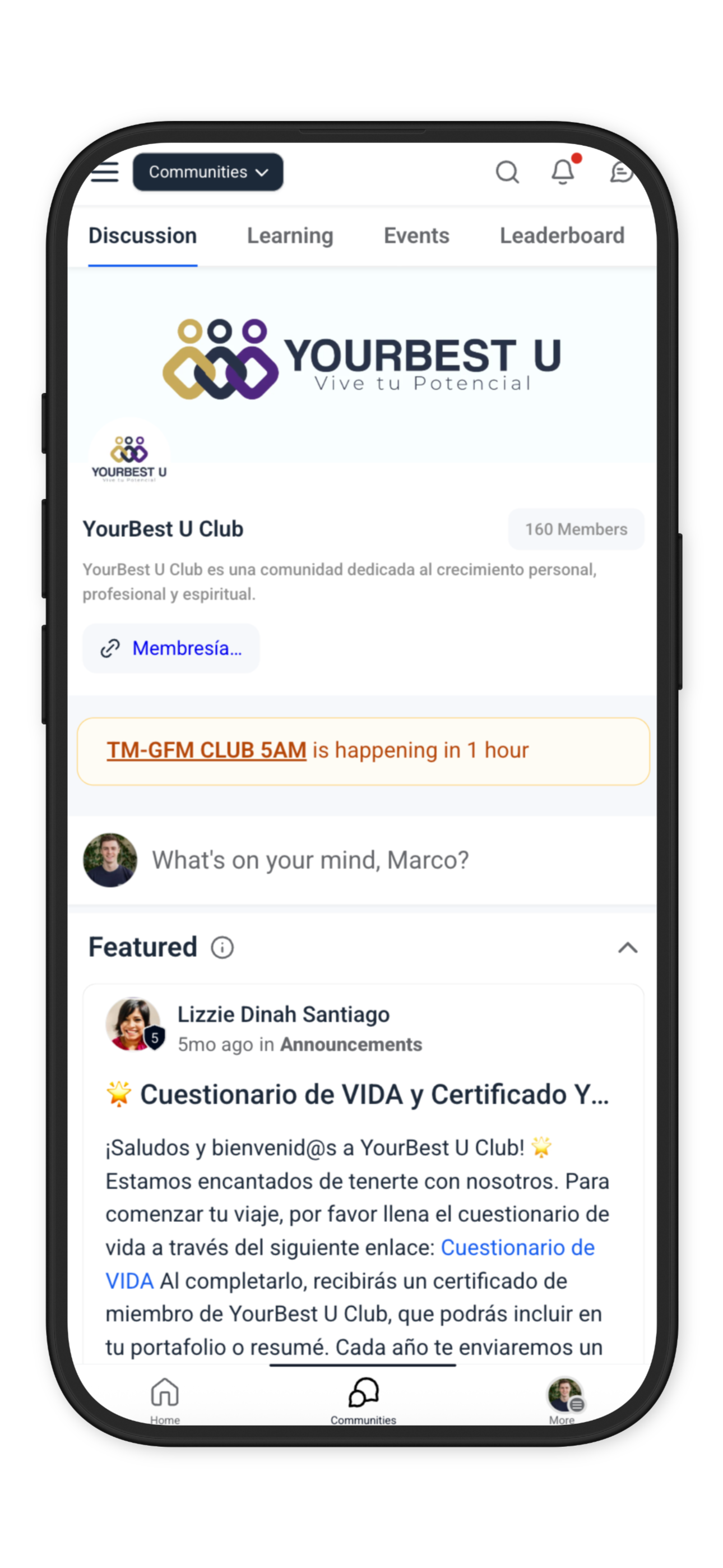 YBU CLUB screenshot 2