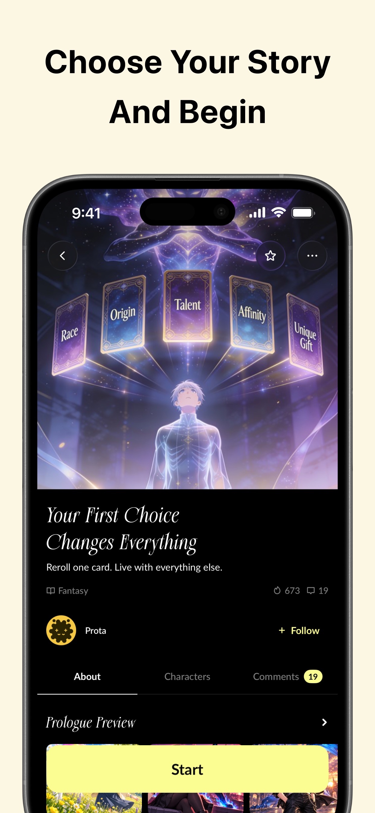 Screenshot 3 of Prota: AI Story Creator