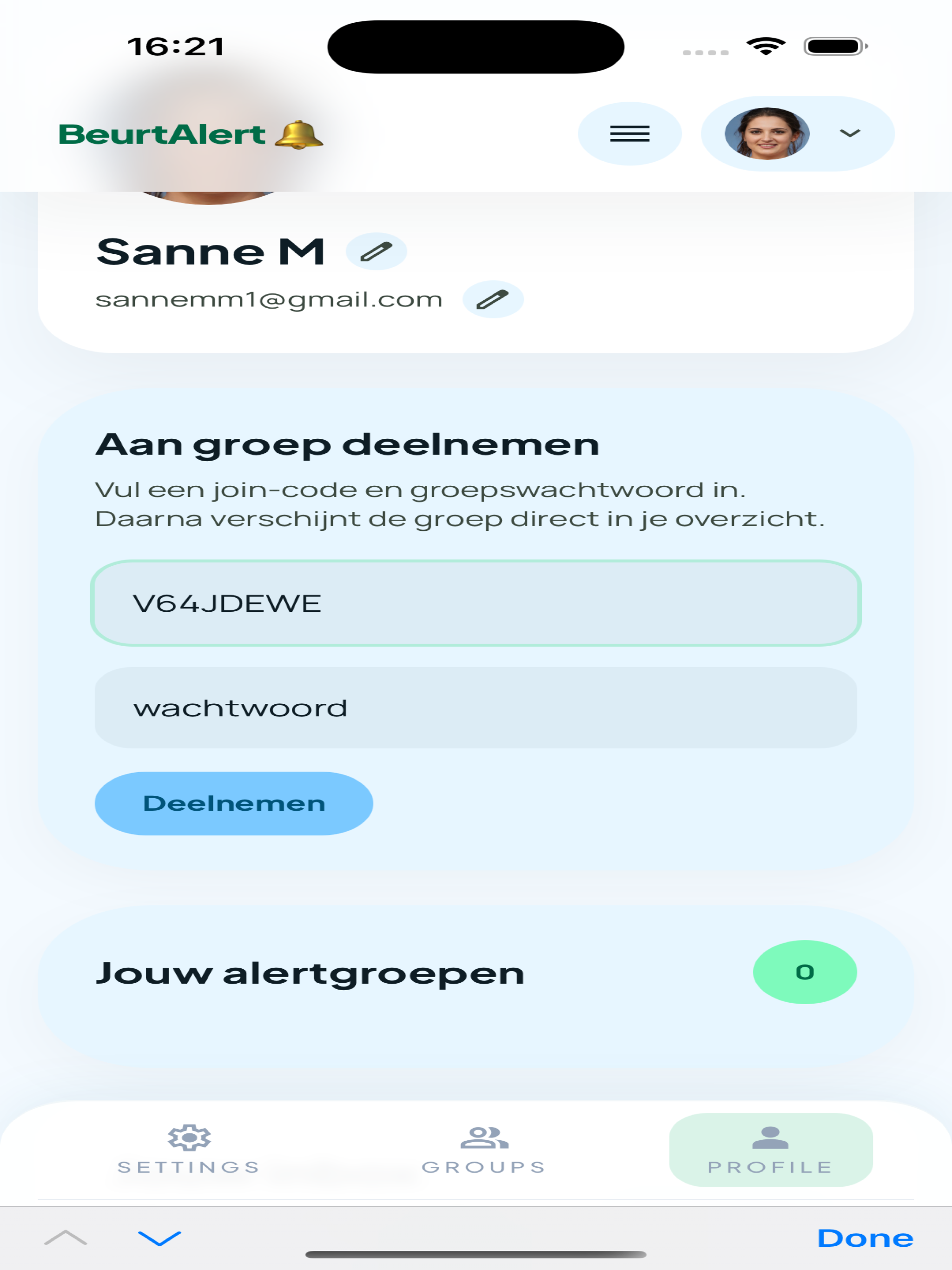 BeurtAlert