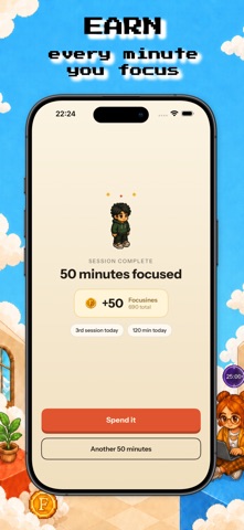 Focus Hotel: Pomodoro Timer Screenshot 6 of 10