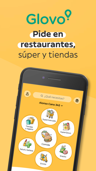 Glovo: Comida a domicilio
