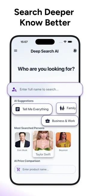 Deepsearch-AI Search Assistant screenshot 1