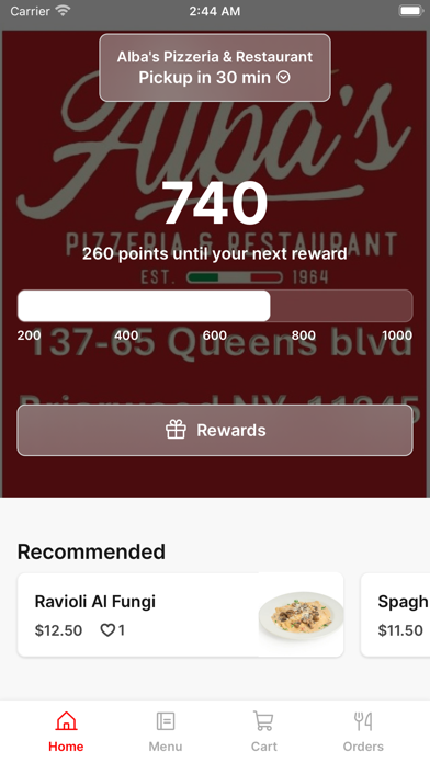 Alba's Pizza Queens Boulevard Screenshot