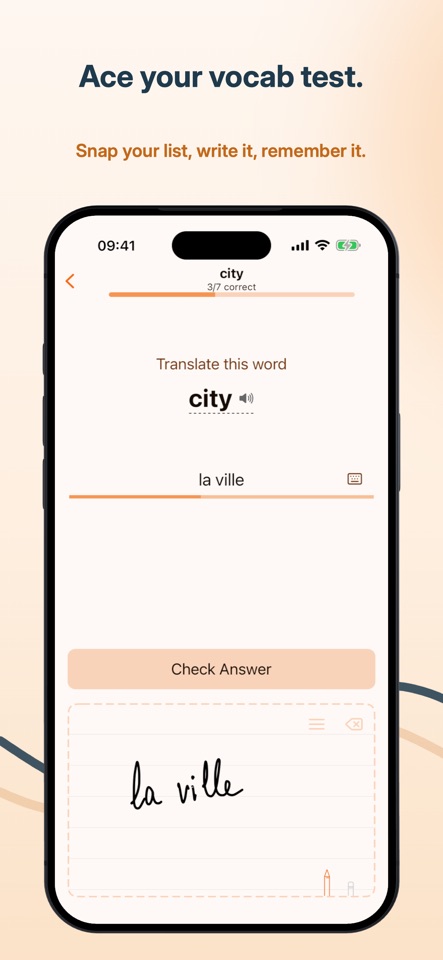 Snap to Learn - Vocab by Photo screenshot 1