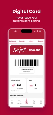 Snappy's Rewards Screenshot 2 of 3